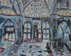Schilderij Blauwe Moskee Istanbul
